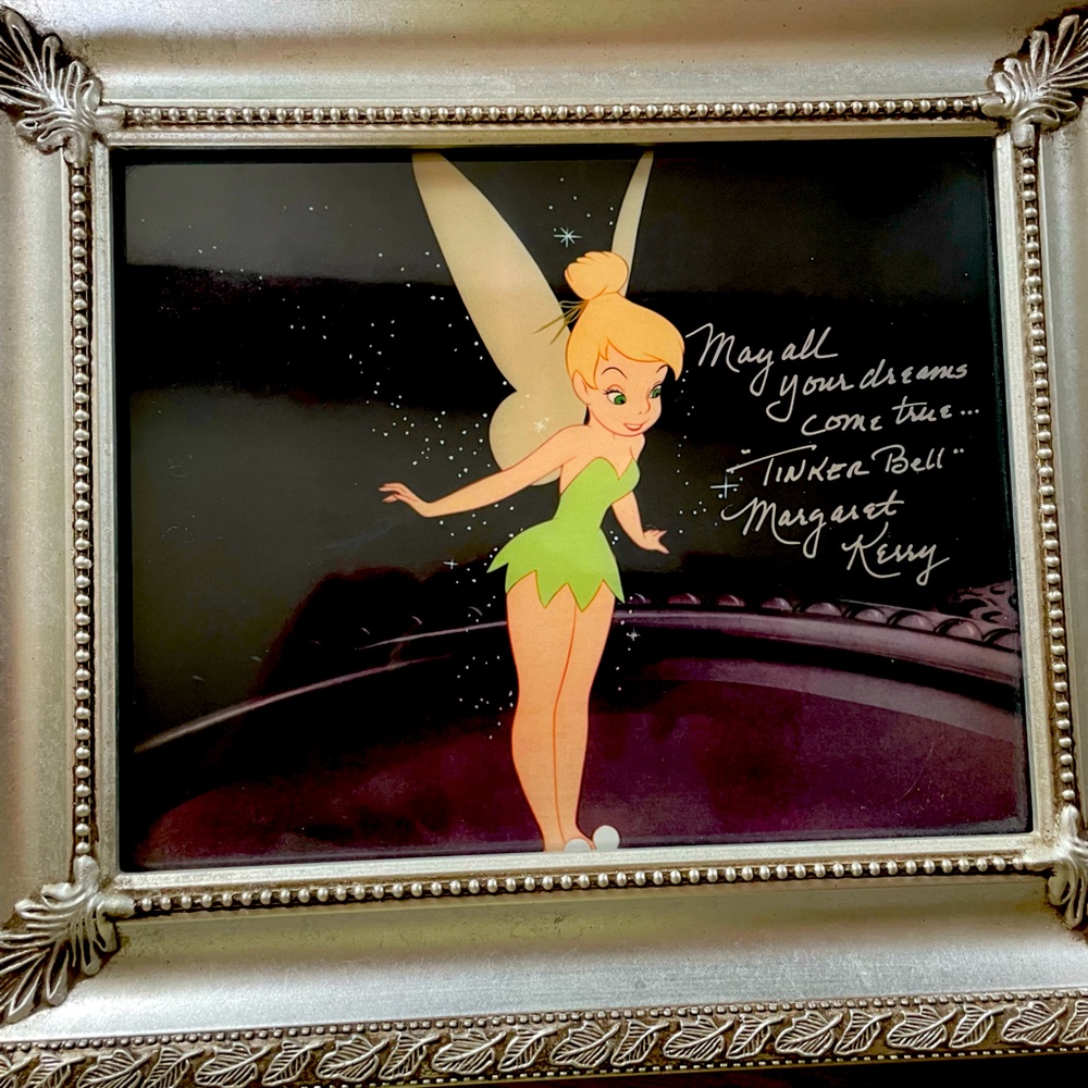Tinker Bell signed by Margaret Kerry